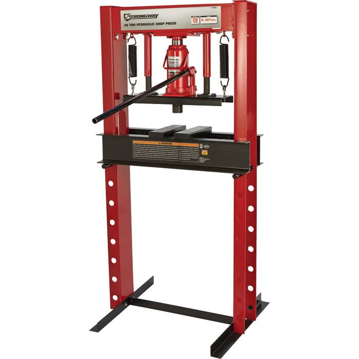 20-Ton Hydraulic Shop Press S853