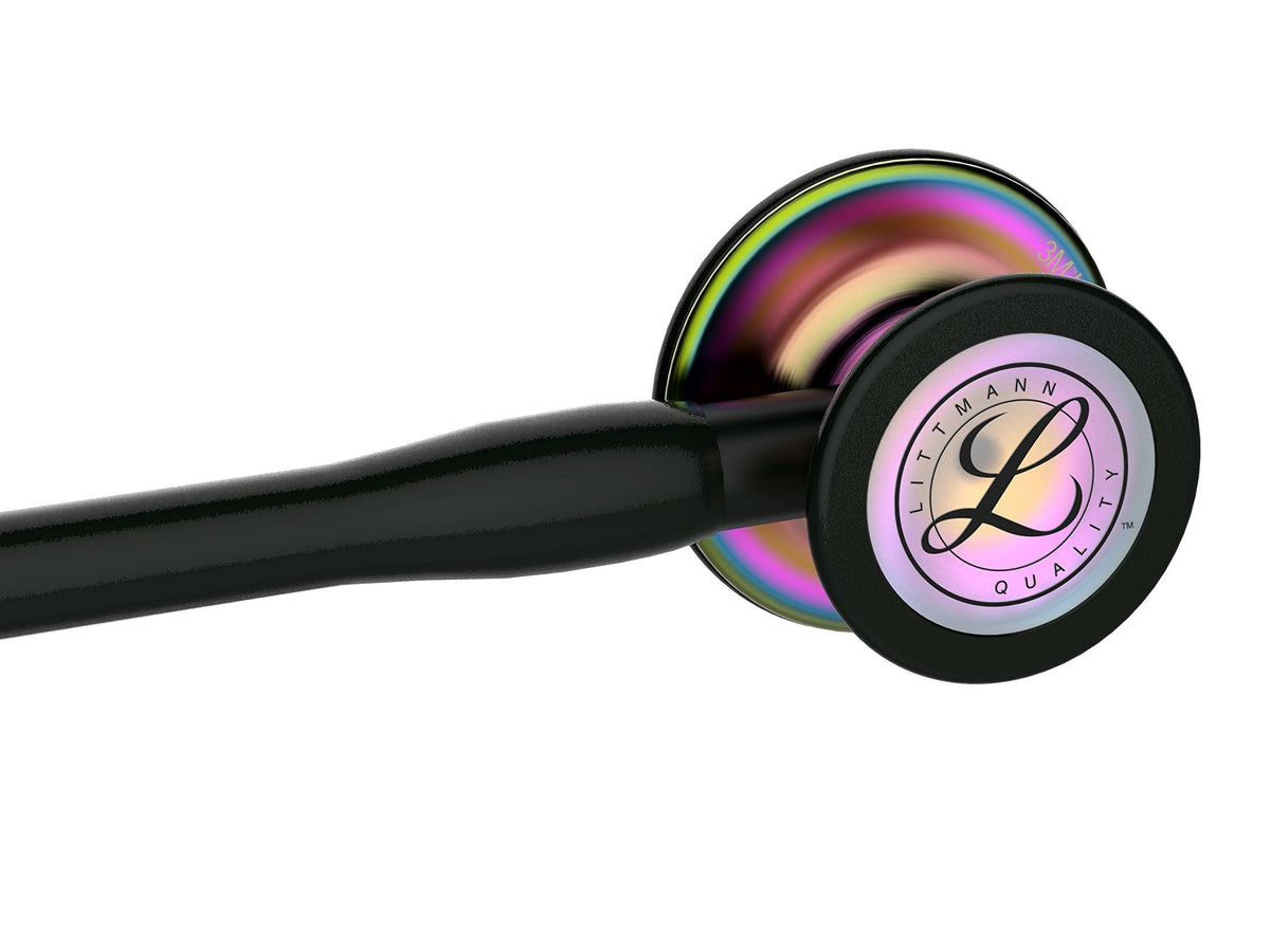 Black / Rainbow Chestpiece Stethoscope P9125
