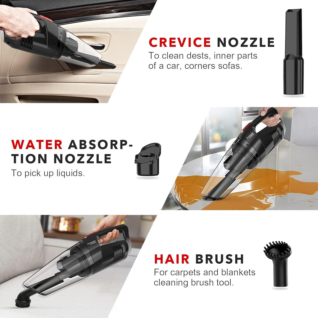 Cordless Handheld Vacuum 8500PA with LED Light G77262