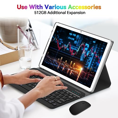 Android 13 Tablet, 10.1 inch, 128GB, 16GB, 8000mAh Battery M22865