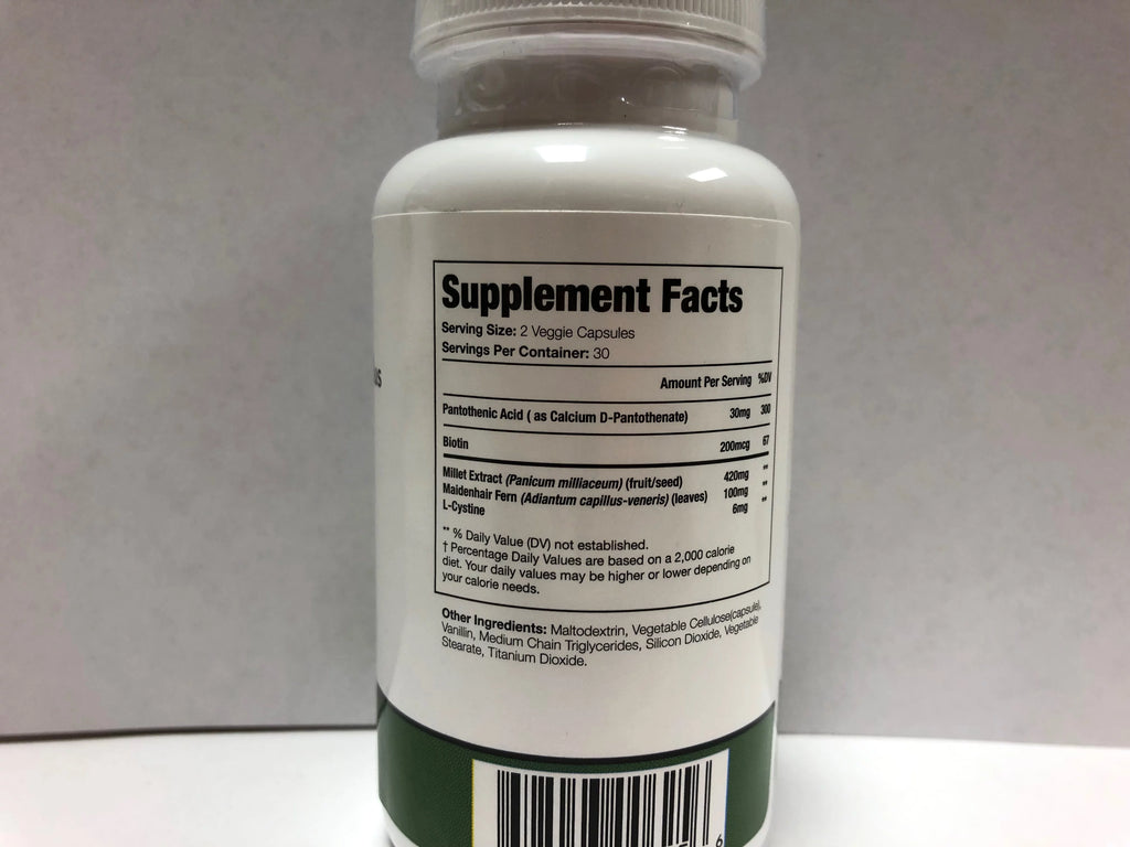 60 Capsules Hair Loss Supplement G1782