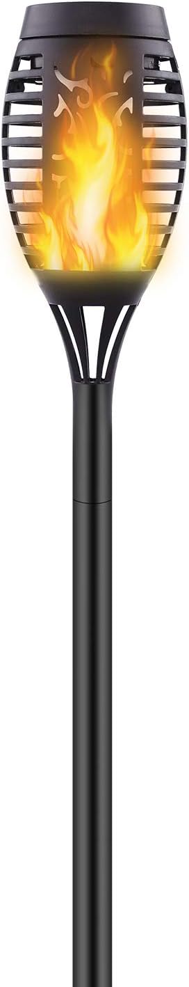 16 Pack Solar Torch Lights with Flickering Flames, Waterproof T669
