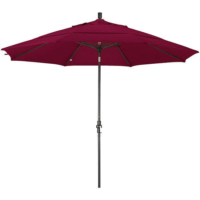 Aluminum Market Umbrella with Crank Lift and Collar Tilt Z103015
