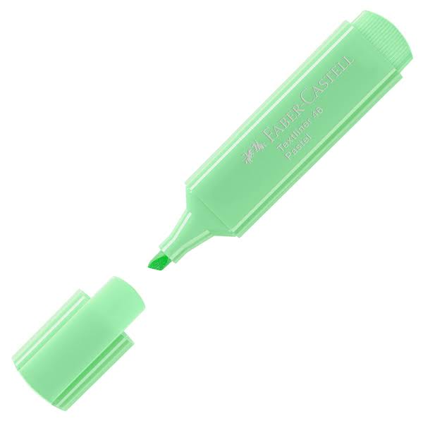 10 Fluorescent Textliner Markers Pastel Blue B493