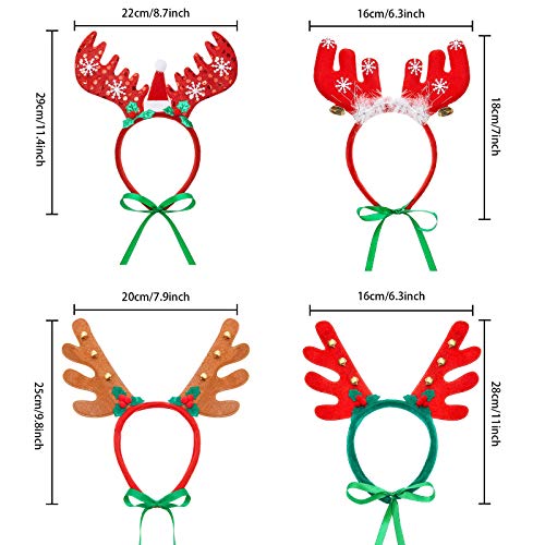 Christmas Elk Reindeer Antler Headband Pet Costume L2090