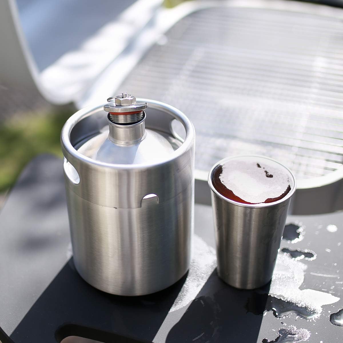 64OZ Stainless Steel Mini Keg M410273