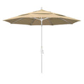 11 ft Aluminum Patio Umbrella Antique Beige F823