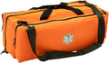 Empty Oxygen O2 Duffle Bag, 32”x12”x13”, Multiple Compartments, Orange O8569