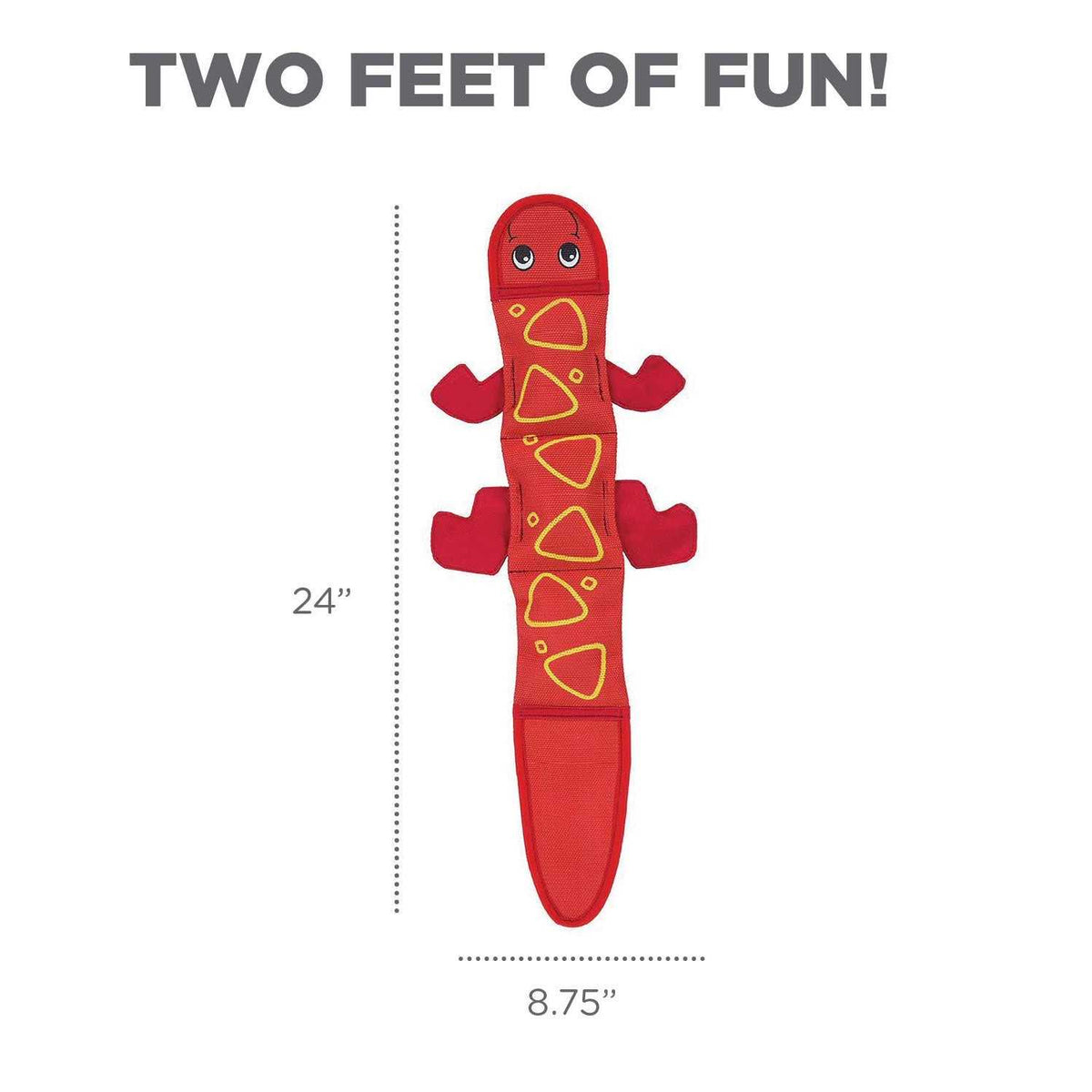 Fire Biterz Dog Toy Lizard I284470