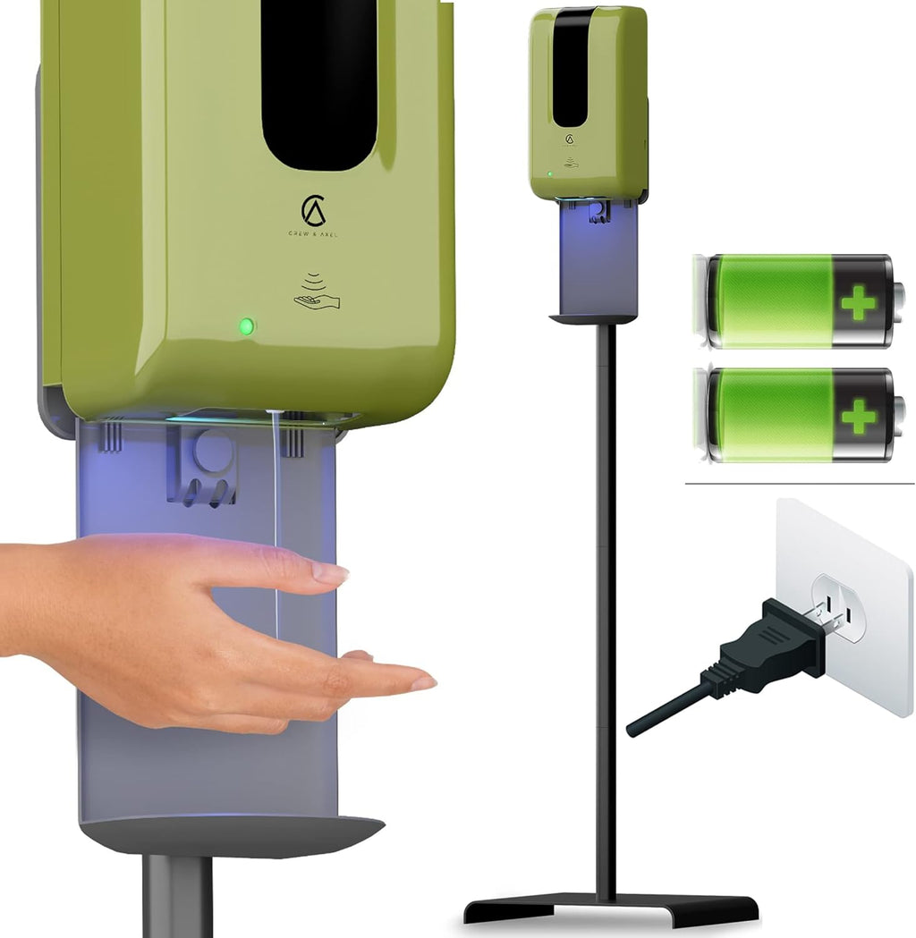 Automatic Hand Sanitizer Dispenser with Stand and Refillable Bottle C830