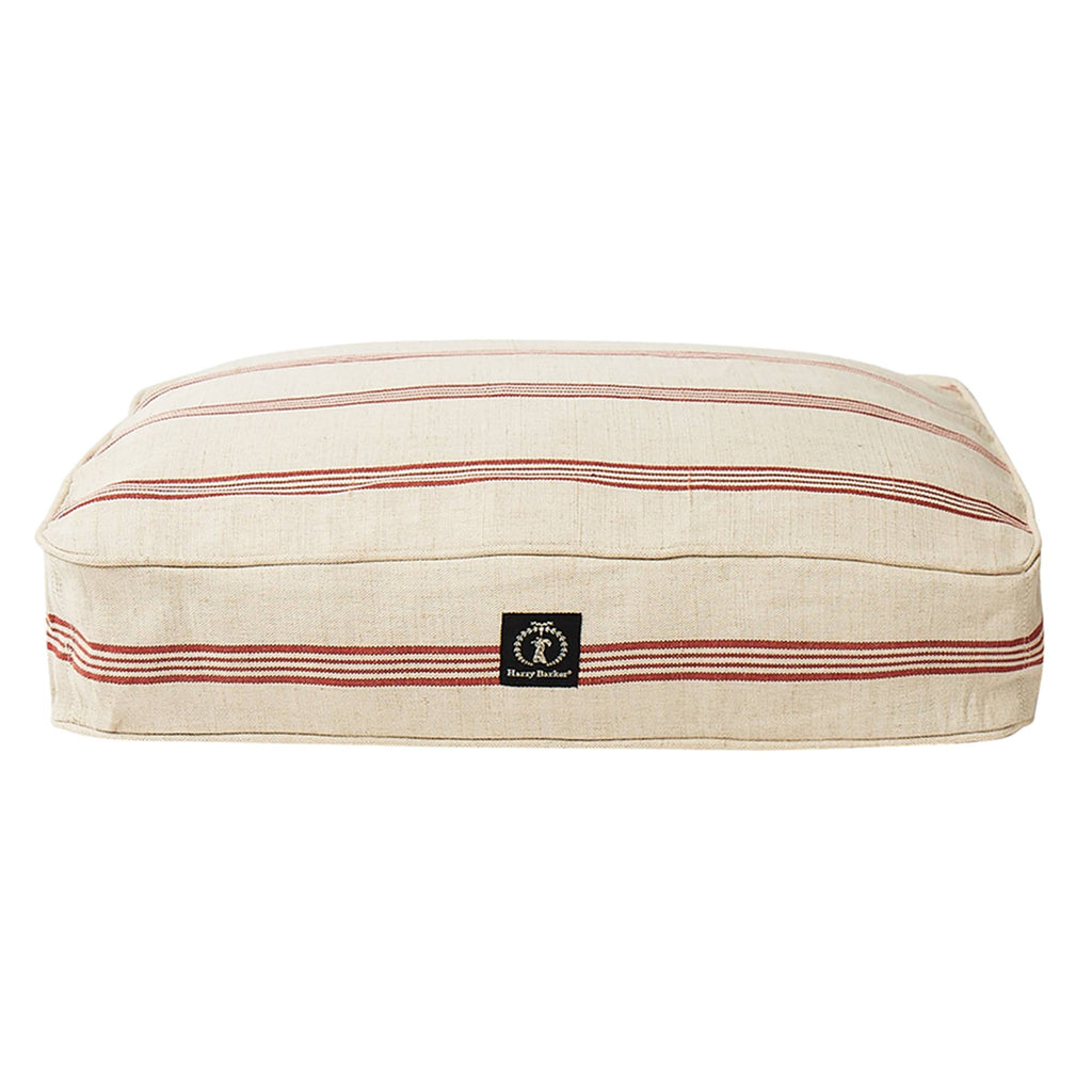 Red Grain Sack Dog Bed X278735