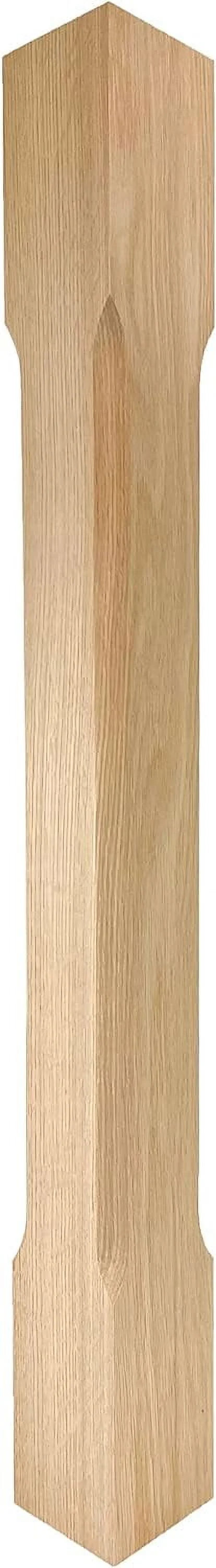 Unfinished Wood Island Leg 35 1/2" Tall S851155
