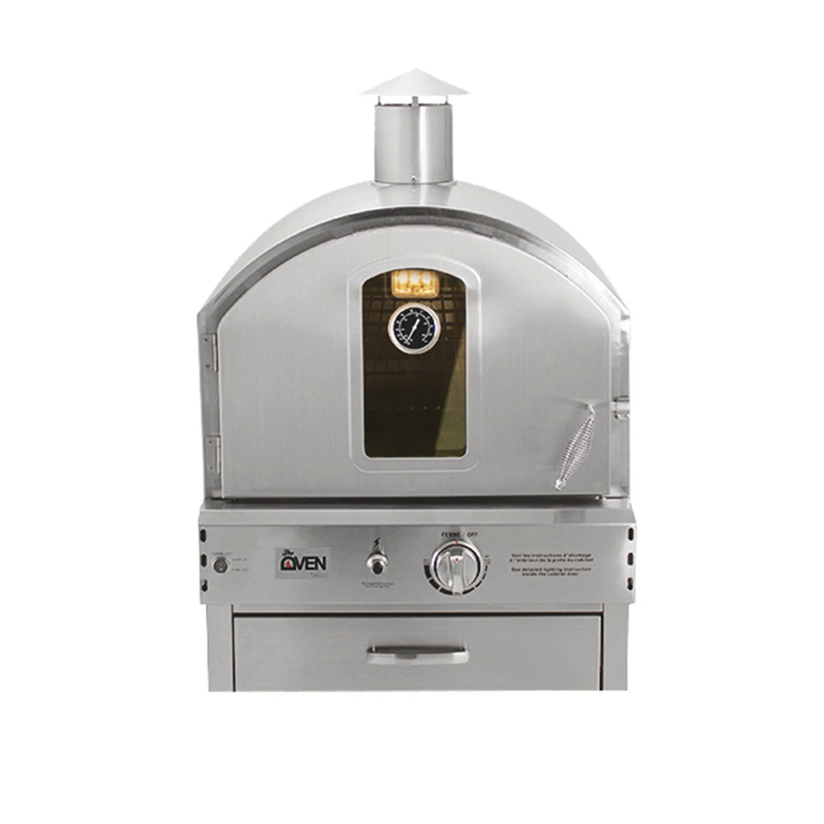 Outdoor Pizza Oven Built-In/Countertop Natural Gas R659147