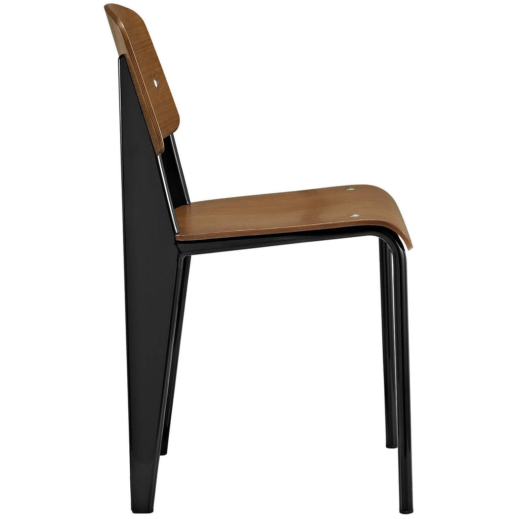 Walnut Black Dining Side Chair T959144