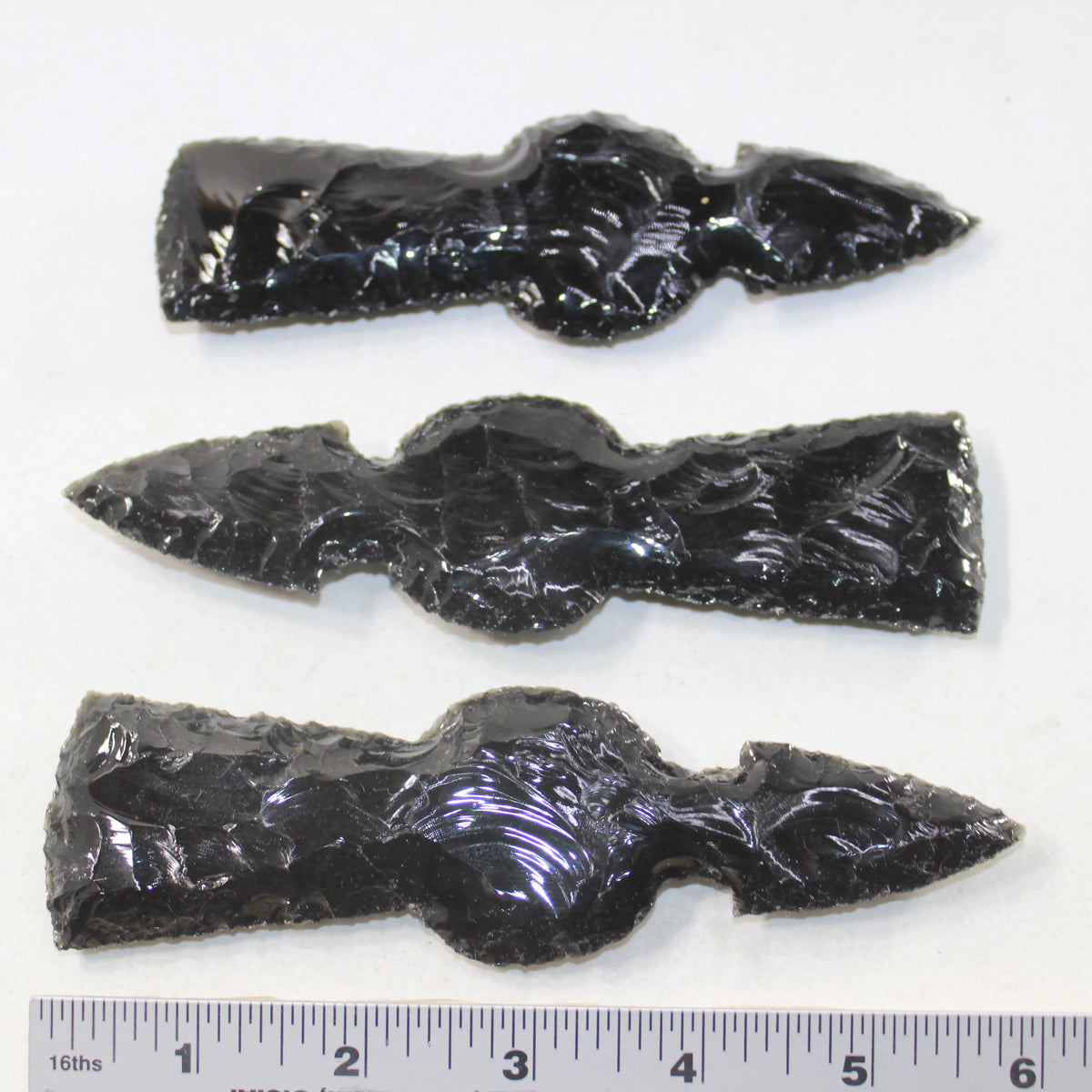 Obsidian Ornamental Tomahawk Heads R783093
