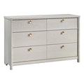 6 Drawer Engineered Wood Dresser E9069