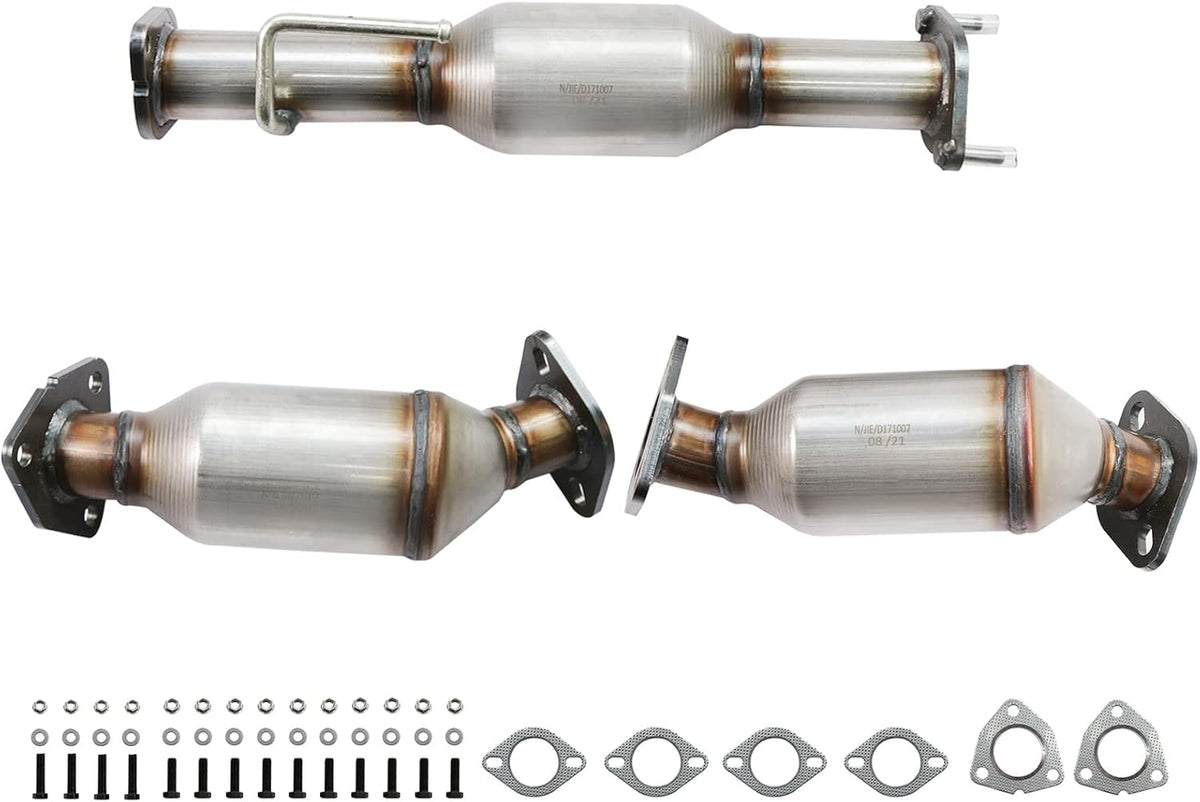 Stainless Steel High Flow Catalytic Converter Y15177