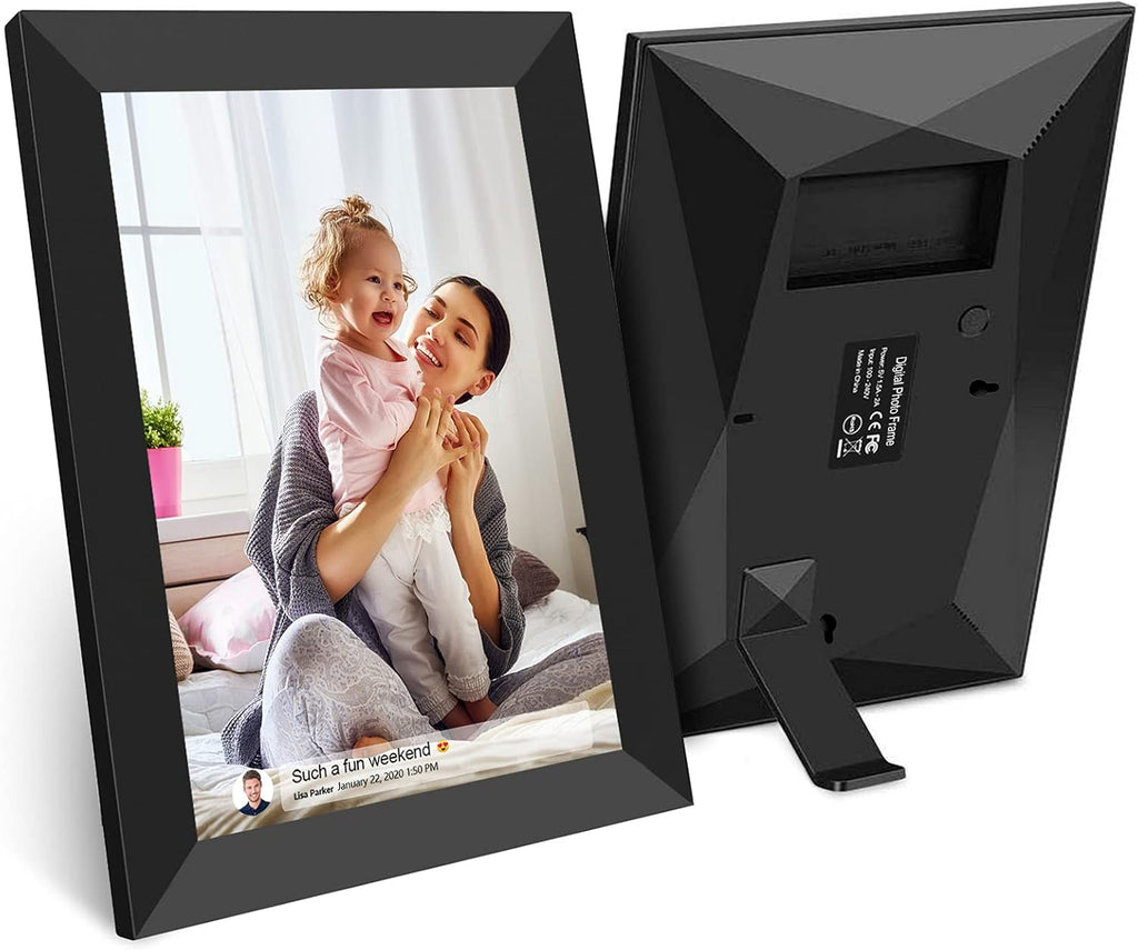 10 Inch Smart WiFi Digital Photo Frame 2K IPS LCD Touch Screen 16GB Storage T6834