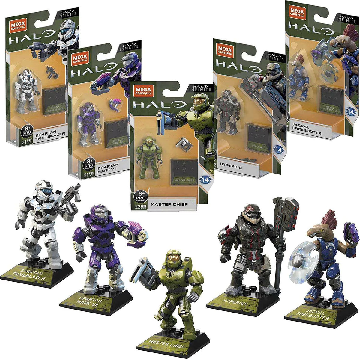 Set of 5 Mini Figures L2536