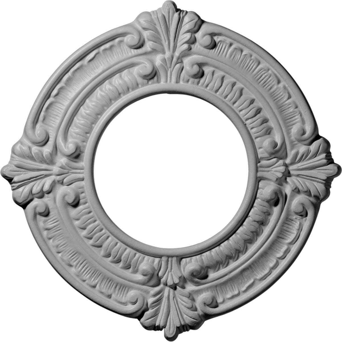 9x22OD x 4 1/8x22ID x 5/8x22P Ceiling Medallion, Hand-Painted Spartan Stone L48781