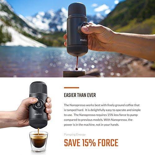 Portable Espresso Maker with NS Adapter E89154