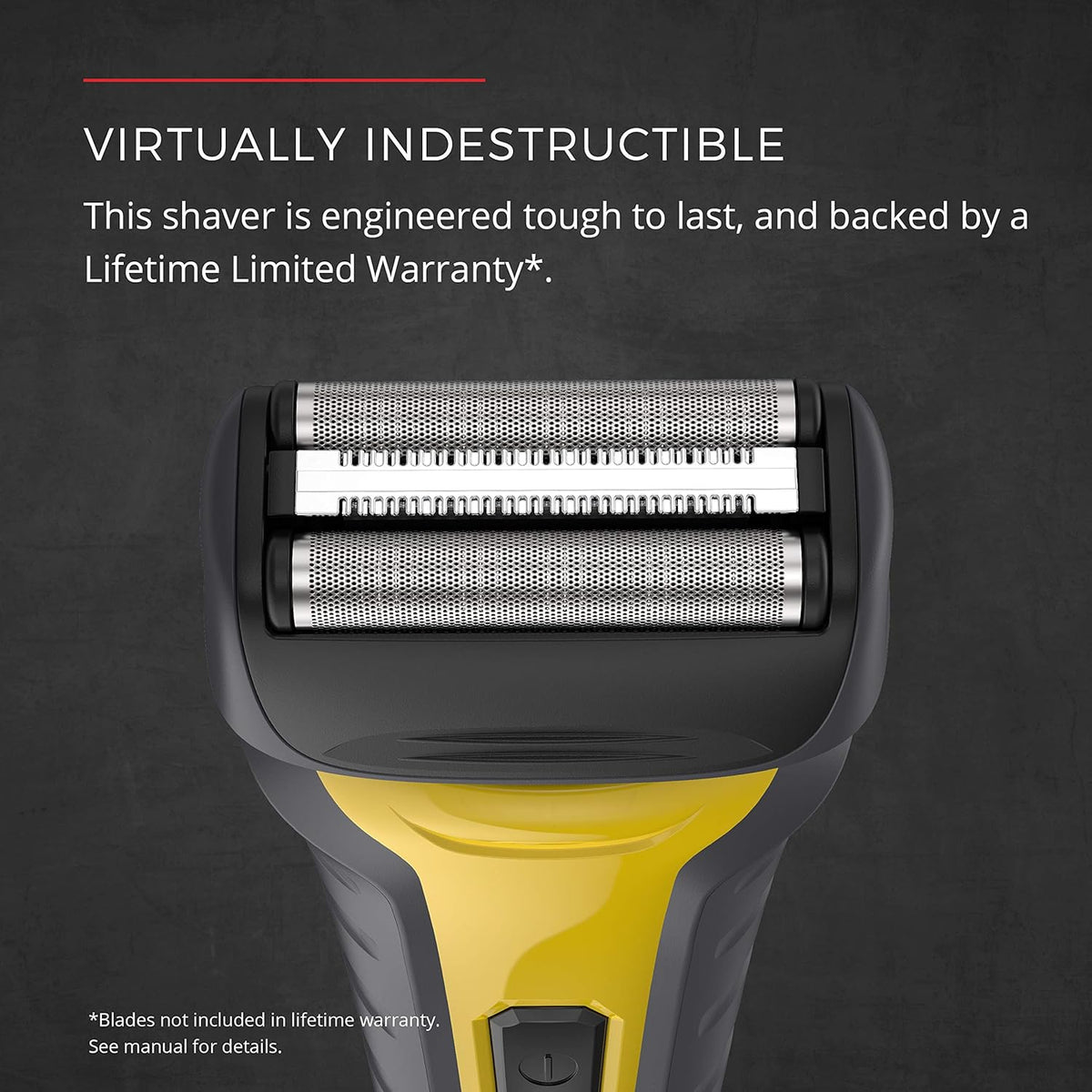Foil Shaver Yellow Pack of 2 Q856542