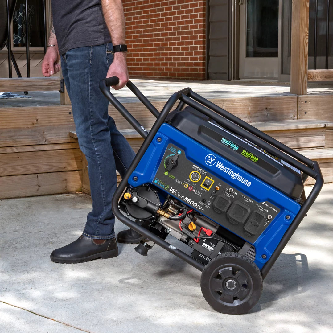 4650 Peak Watt Dual Fuel Portable Generator C286939