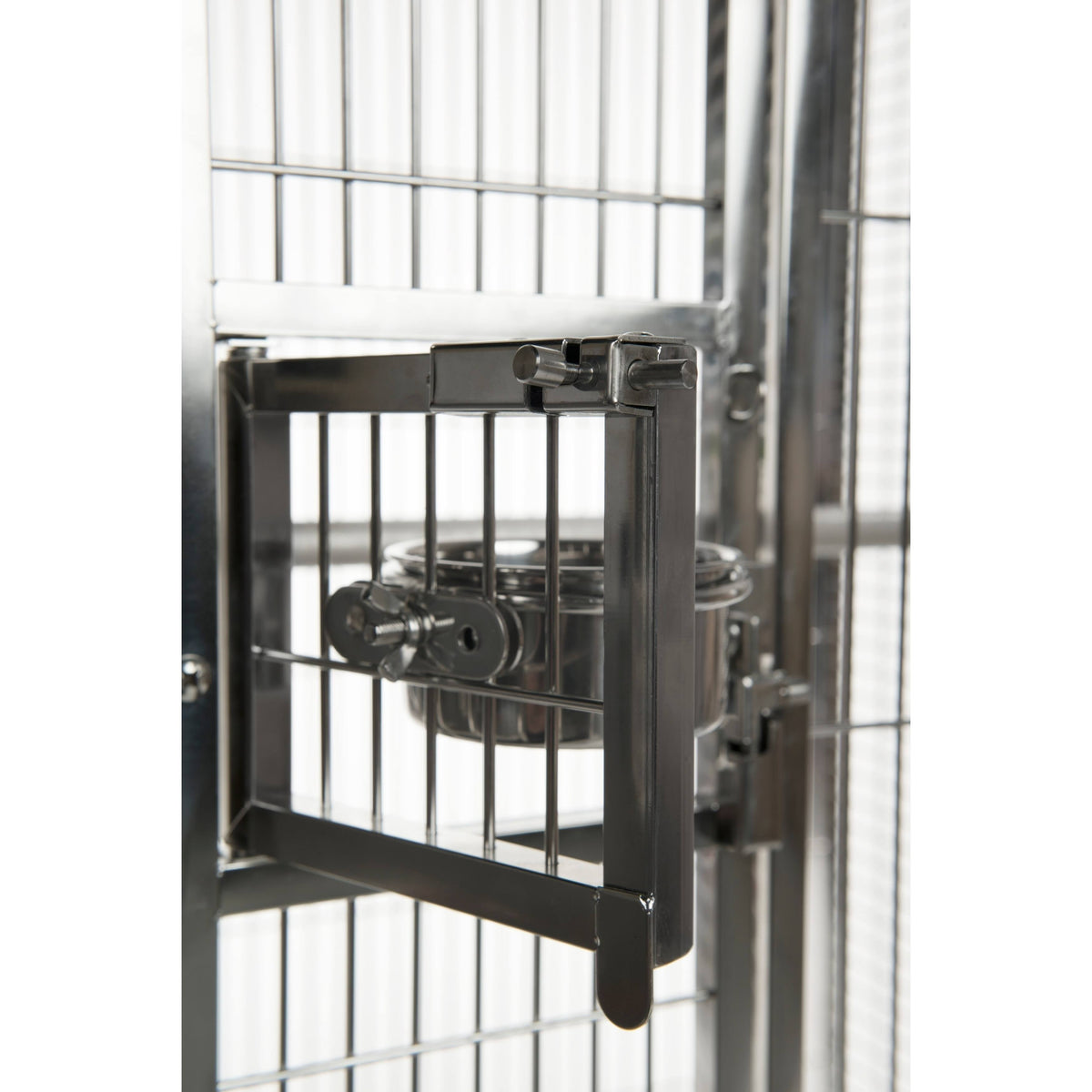 Stainless Steel Playtop Bird Cage W447