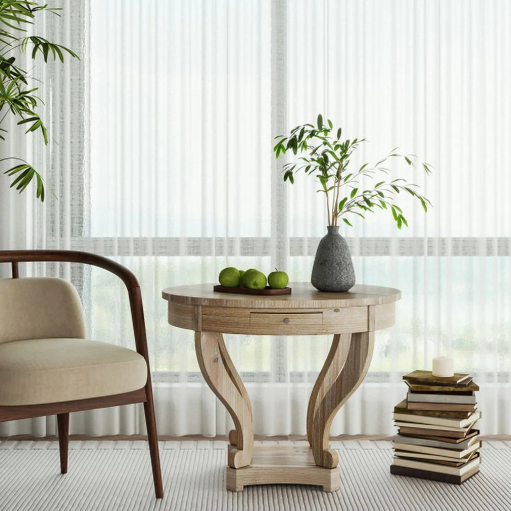 Small Round Wood Dining Table R17068