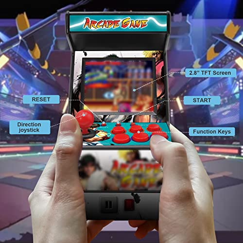 2.8 Inch Screen Handheld Gaming Device with 156 Retro Games (Black) H578