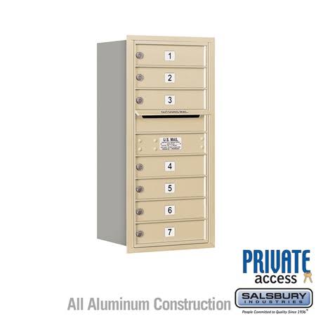 Bronze Horizontal Mailbox Y661