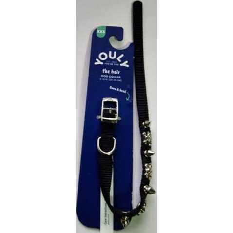 Black Bling Dog Collar X247275
