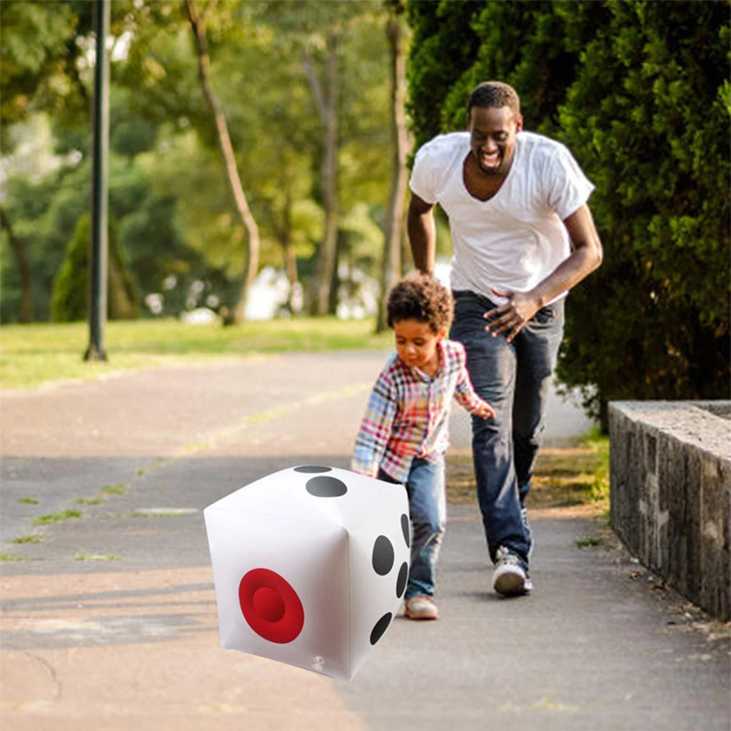 2pc 13 Inch Outdoor Giant Inflatable Dice Set U959245