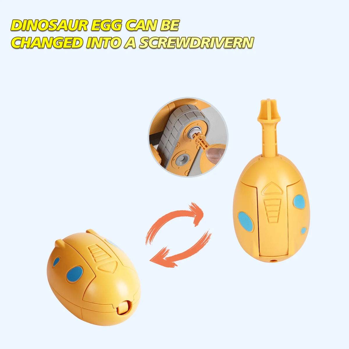 5 in 1 Take Apart Dinosaur Robot Building Toys N9905