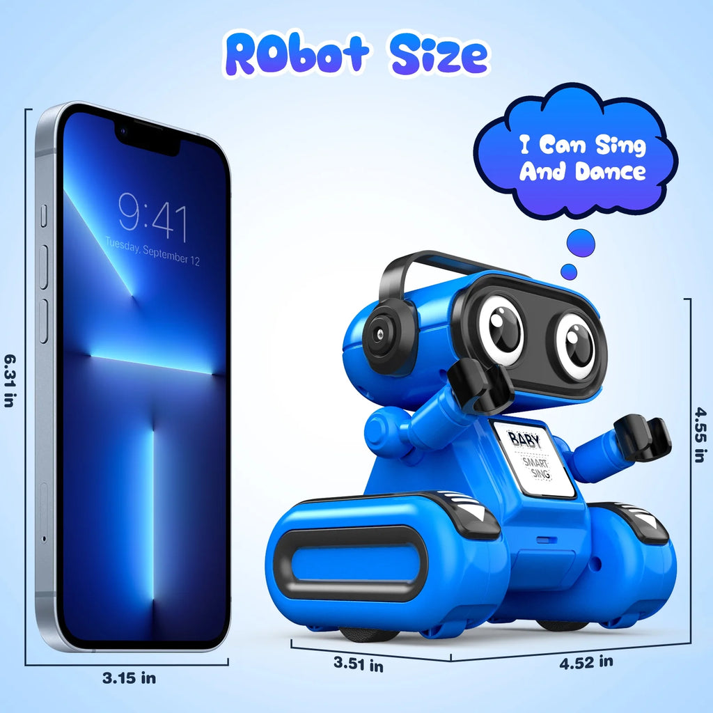 Remote Control Robot Toys with Dance Moves and Music Z875059