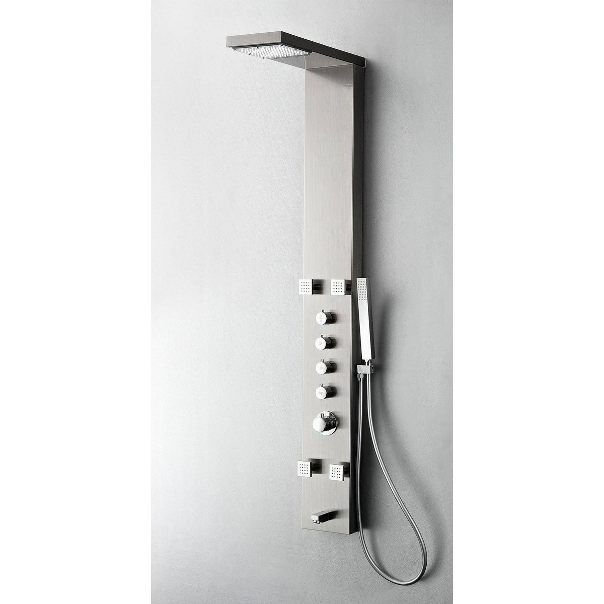 Stainless Steel Thermostatic Shower Massage Panel S995659