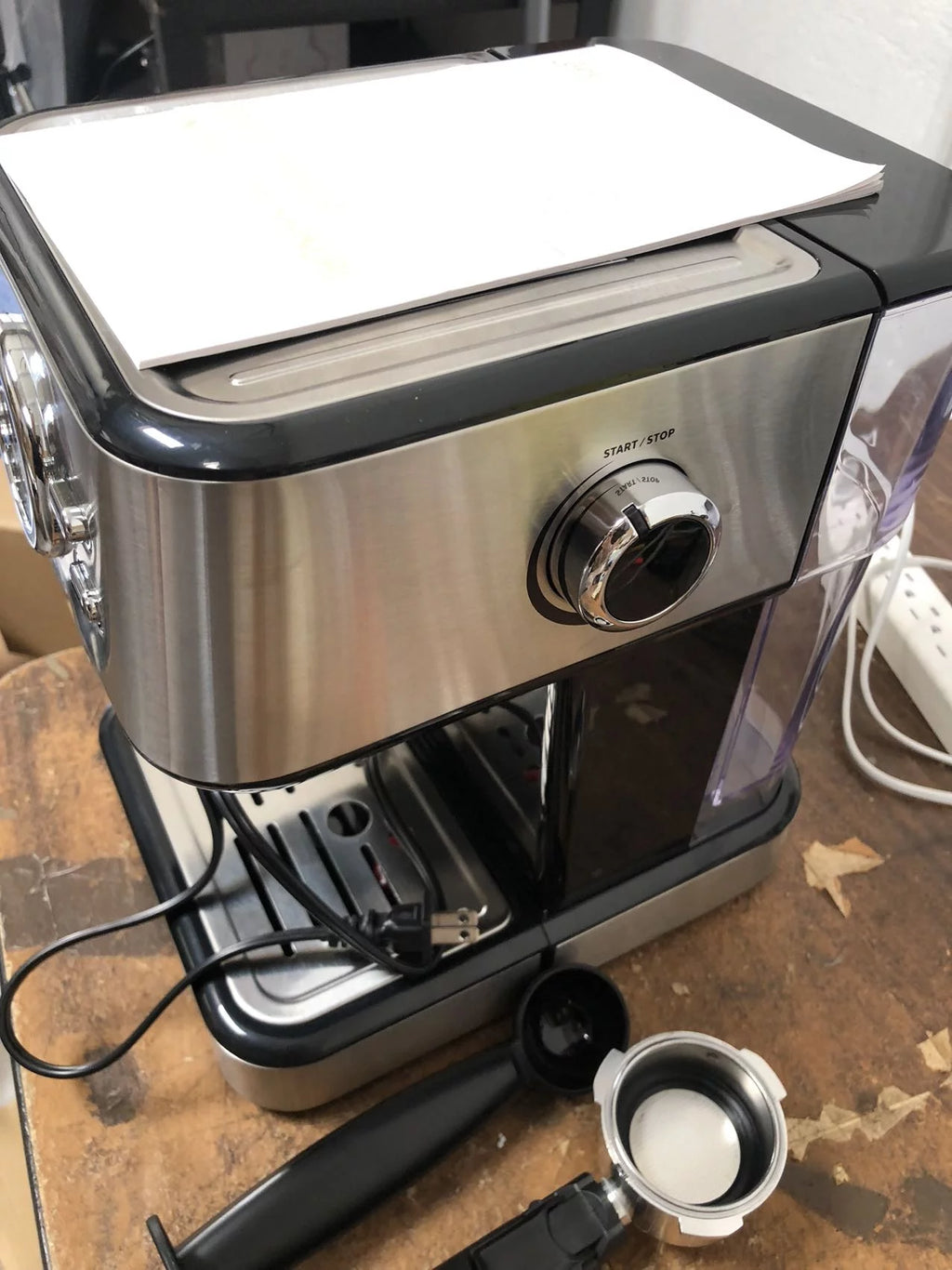 Black 15 Bar Espresso Machine N713