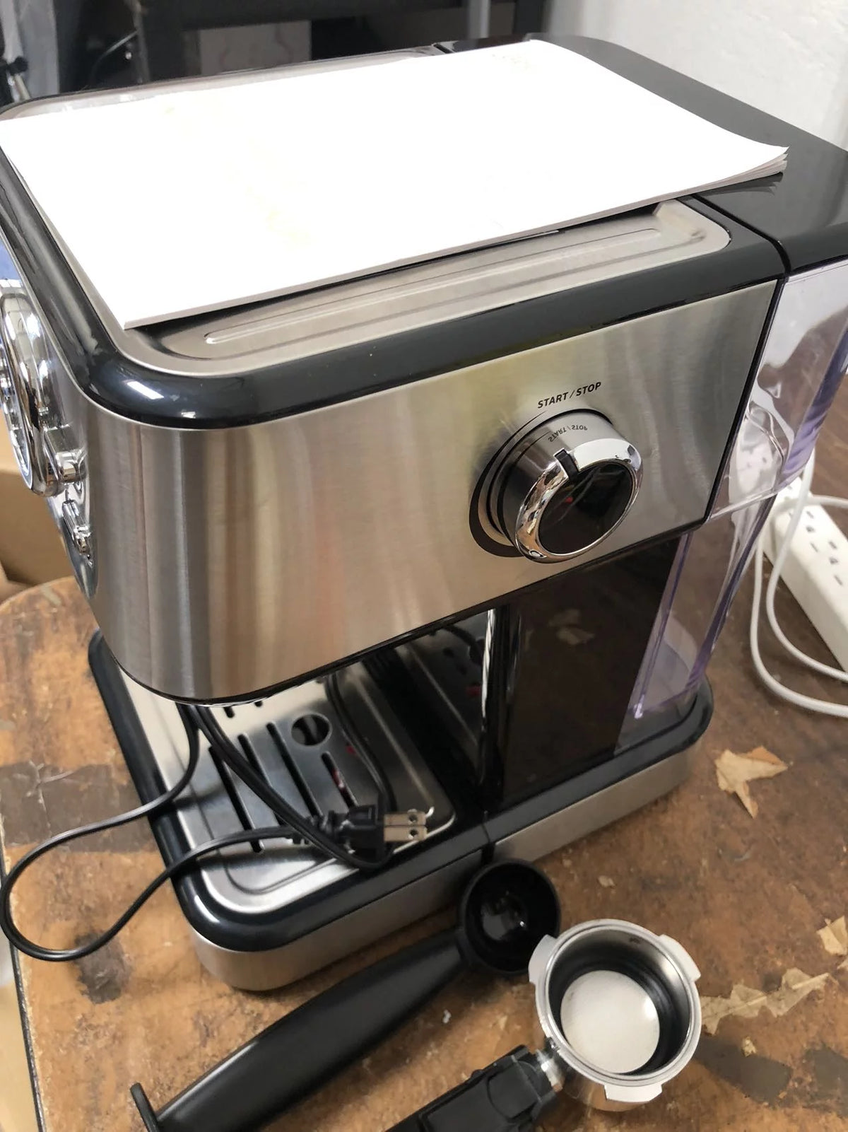 Black 15 Bar Espresso Machine N713