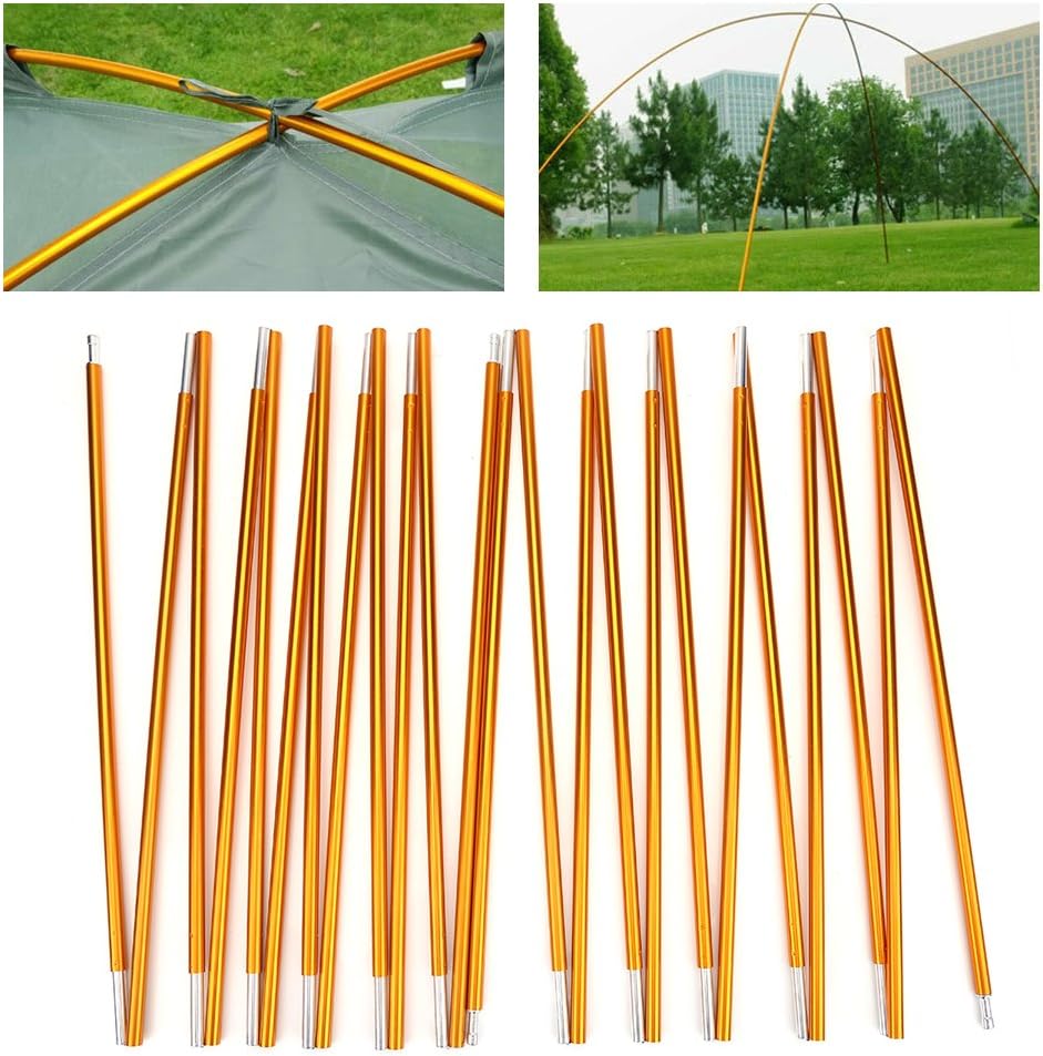 24 Sections Aluminum Alloy Tent Poles Y41226