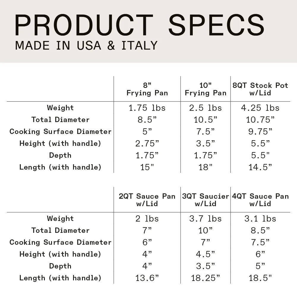 10 Pc Stainless Steel Pot Pan Set A907969
