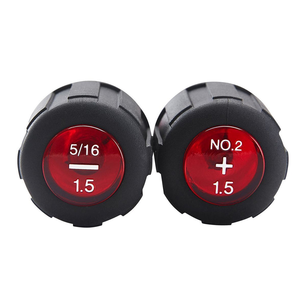 2 Piece Cushion Grip Stubby Screwdriver Set Y568