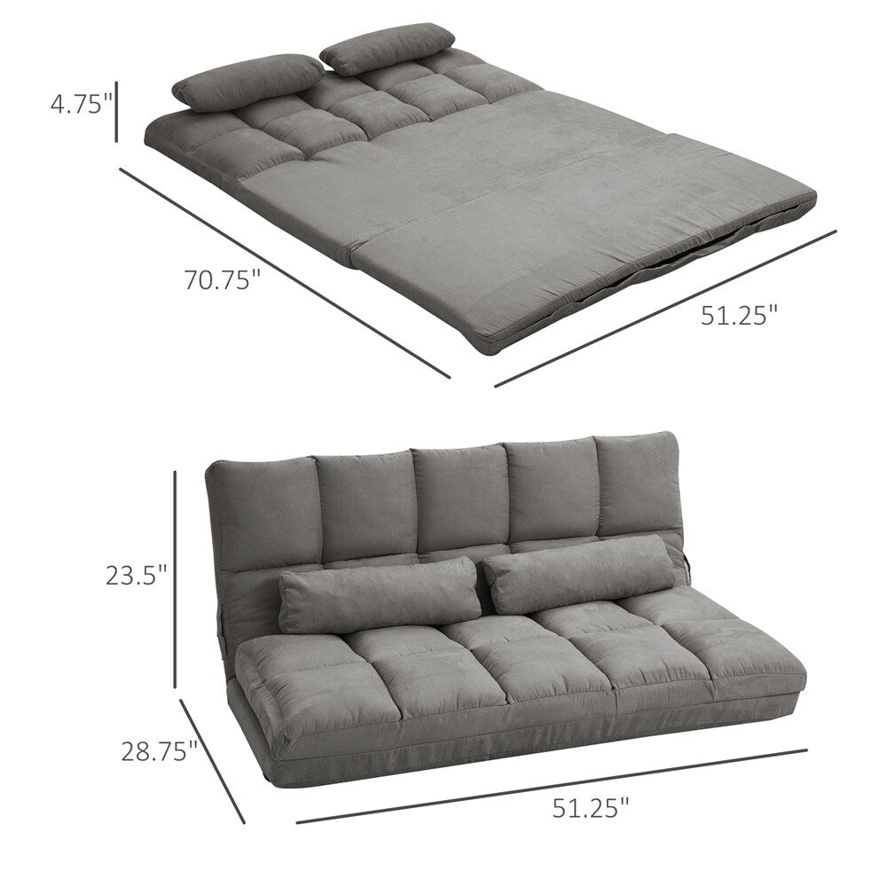 Convertible Floor Sofa Chair Folding Couch Bed B604896