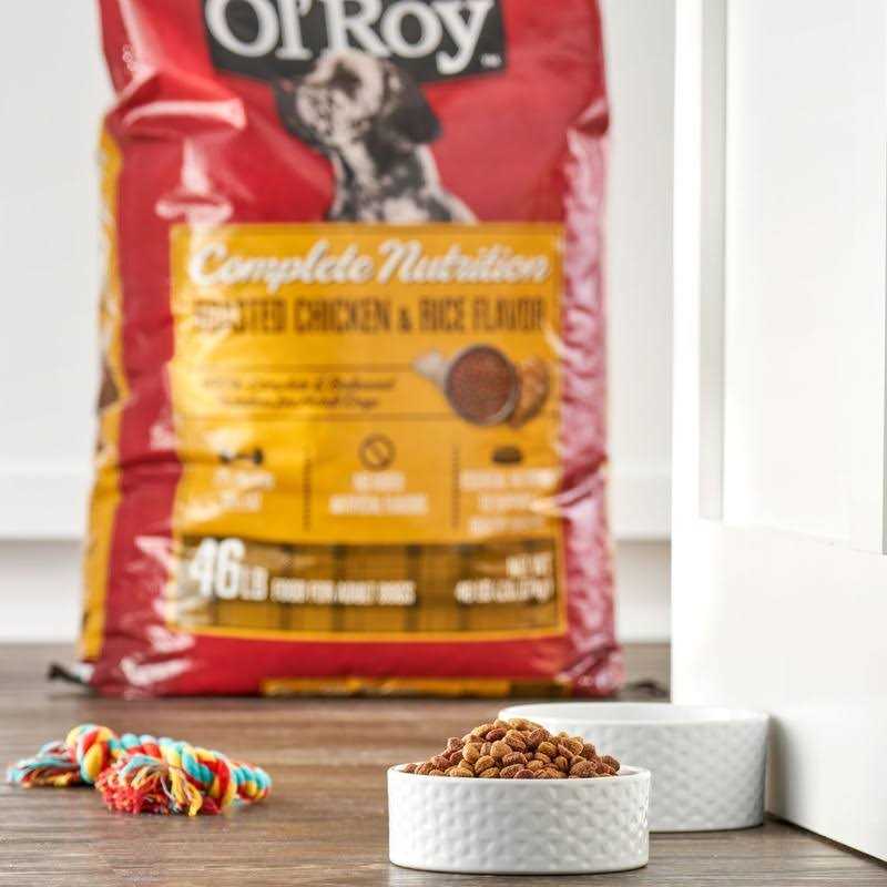 Roasted Chicken & Rice Flavor Dry Dog Food W8440
