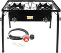 Double Propane Burner Camping Stove W8388