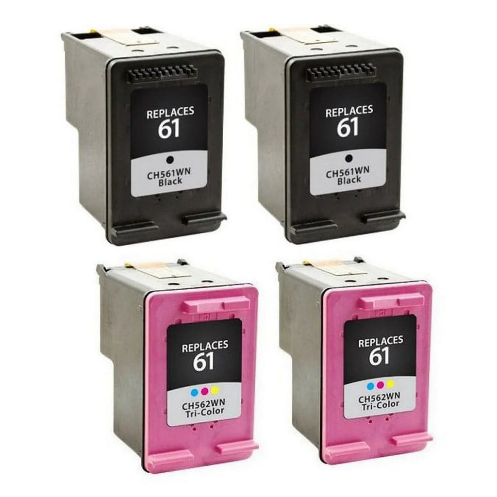 Replacement Inkjet Combo Pack 2-Black/2-Color Q58439