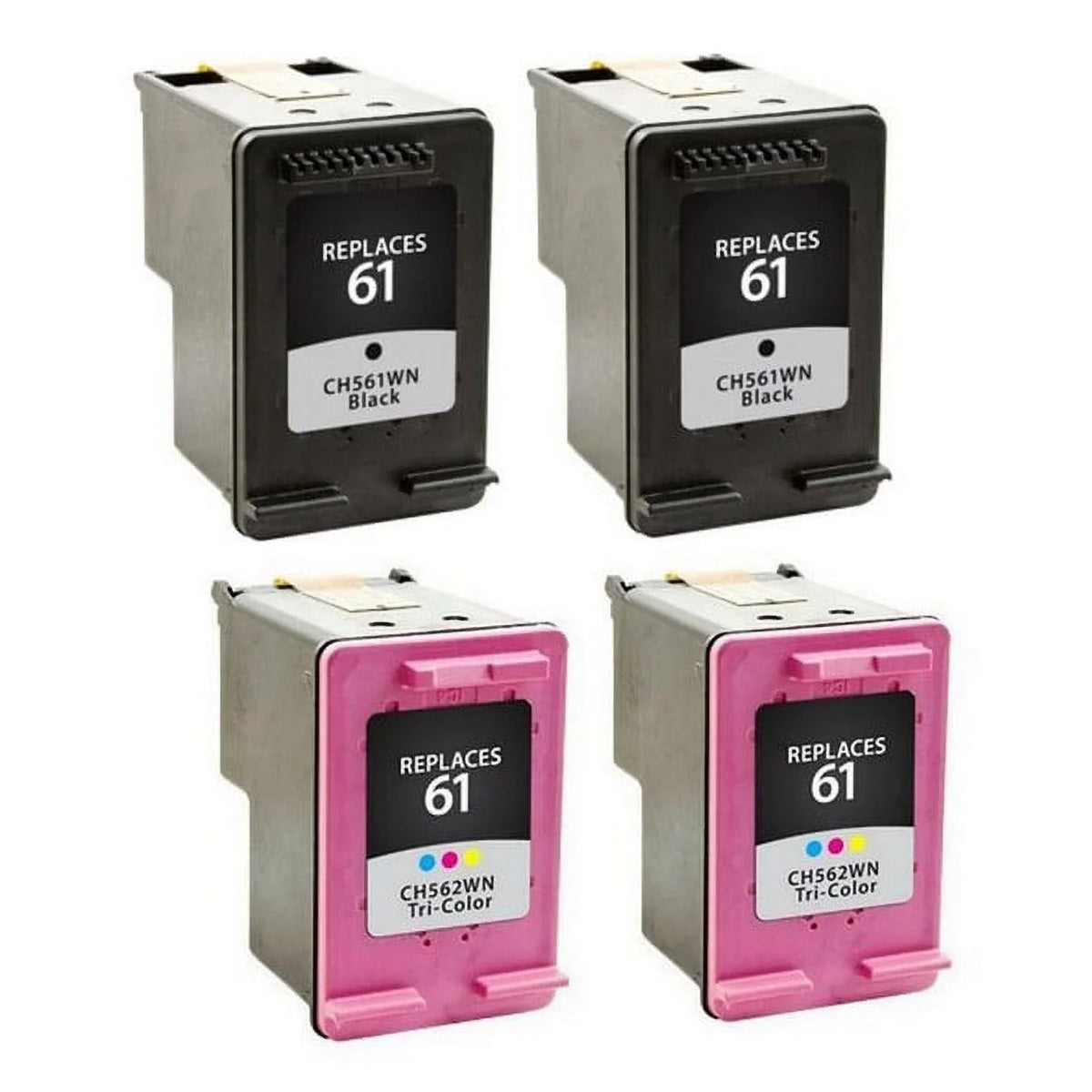 Replacement Inkjet Combo Pack 2-Black/2-Color Q58439