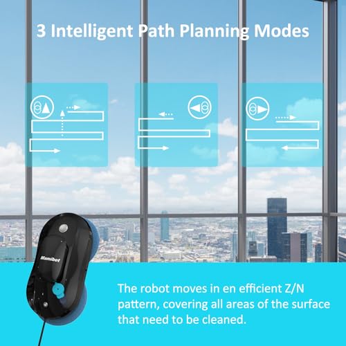Black Automatic Window Cleaner Robot C162348