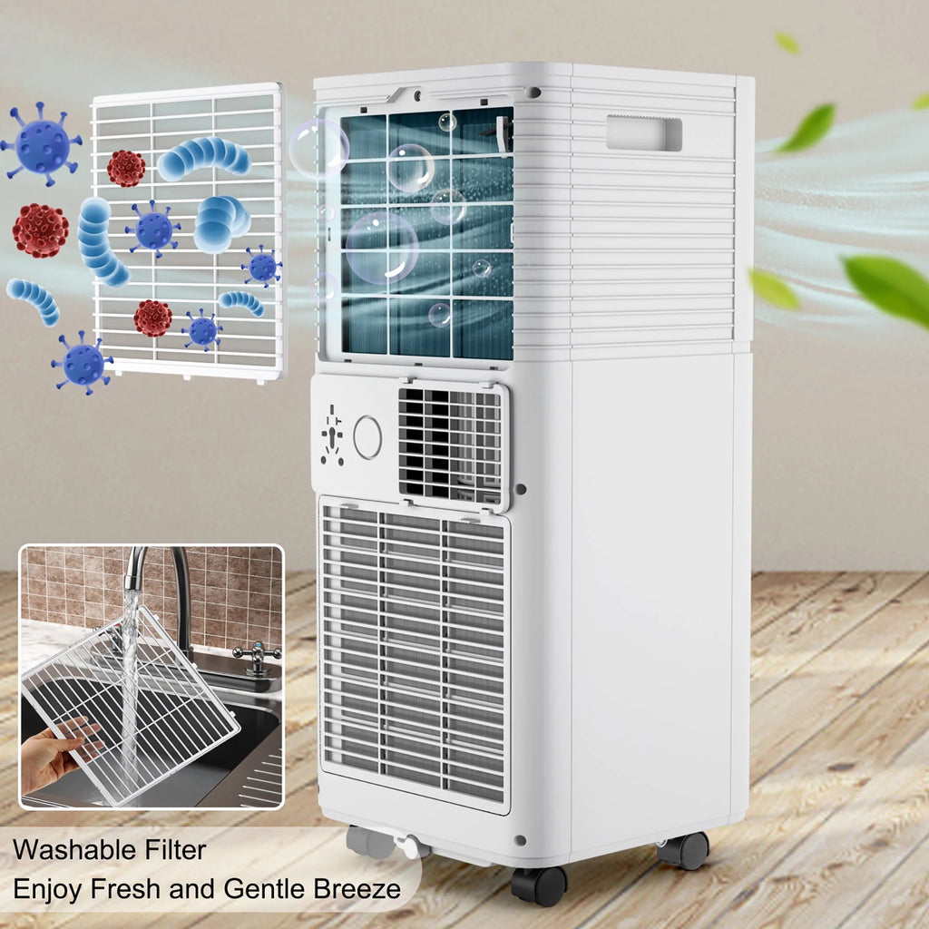 6000 BTU Portable Air Conditioner 3-in-1 Black T3935