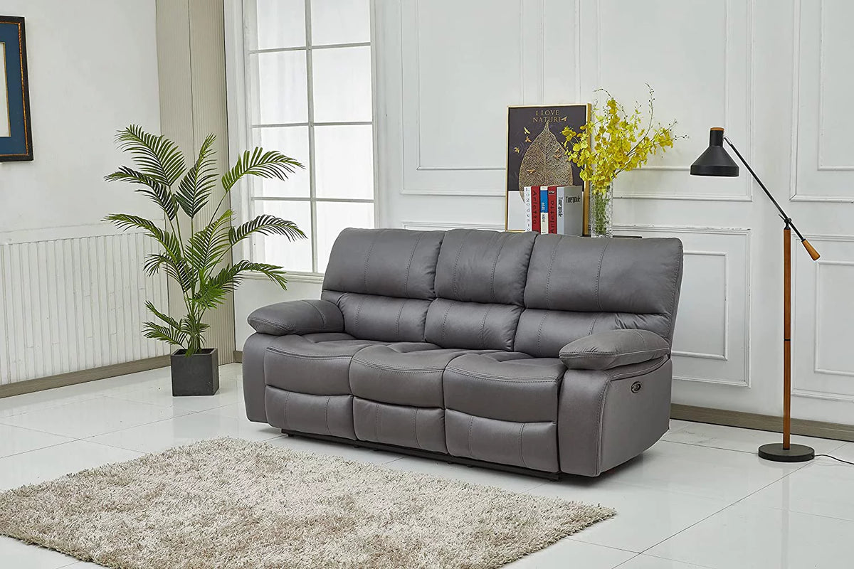 Microfiber Reclining Sofa and Loveseat M333815