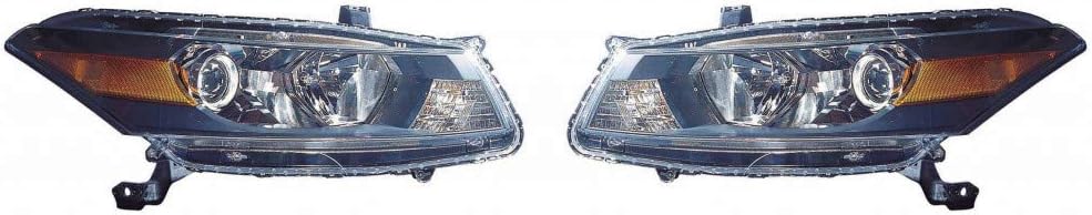 Headlight Assembly for Honda Accord Coupe 2011 2012 Passenger Side R112